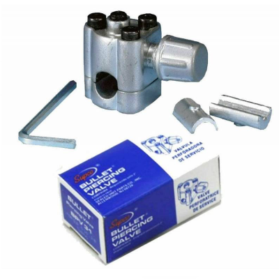MC Valvula Perforadora Carga rapida 1/4 a 5/16 Supco Bpv31