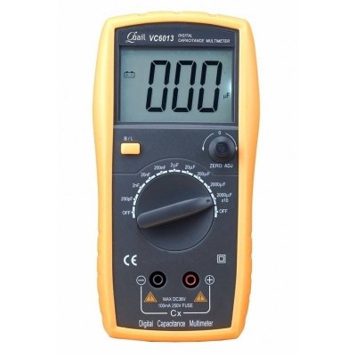 MC Capacimetro Digital Condensador Capacitor Tester Lcd Pila Incluida