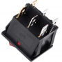 MC Interruptor Doble Piloto Rojo Luminoso 16A 250v Standard