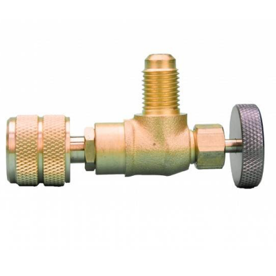 MC Valvula Servicio Grifo BIB2 1/4 H x 1/4 M Botella Gas Refrigerante