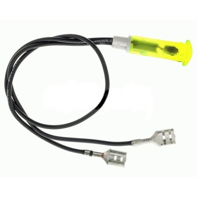 MC Piloto Luz Neon Verde 9mm 220v Standard
