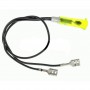 MC Piloto Luz Neon Verde 9mm 220v Standard