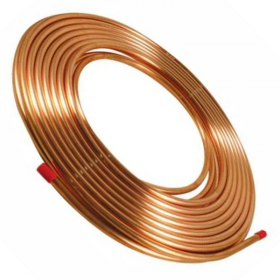 MC Tubo Cobre Sin Aislante 3/8 08mm 15 Metros