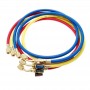 MC Juego 3 Mangueras Carga Gas Refrigerante 1/4 x 5/16 150Cm R410 R32