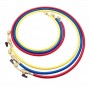 MC Juego 3 Mangueras Carga Gas Refrigerante 1/4 x 5/16 150Cm R410 R32