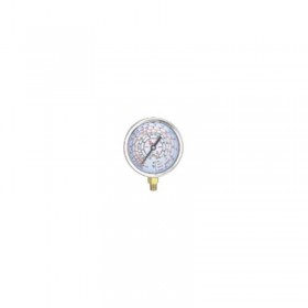 MC Manometro Alta Presion 80mm Glicerina Rosca 1/8 R22, R404A, R134A Sin Puente