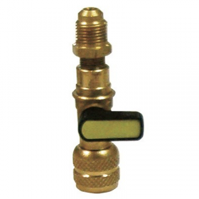 MC Conector Valvula Bola 1/2 16 Acme F x 1/216 Paso Llave Refrigerante