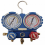 MC Manometro Analizador 2 Vias Aluminio Anticolision 68mm Con Visor R22, R404A, R407C, R134A