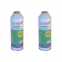 MC 2 Botellas Gas Ecologico Gasica D2 226g Sustituto R12, R134A Freeze Organico