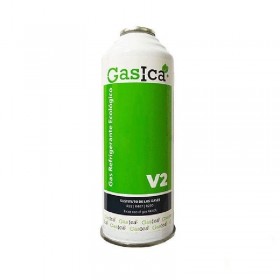 MC 1 Botella Gas Ecologico Gasica V2 255Gr Sustituto R22, R32, R407C, R410A Freeze Organico