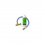 MC 1 Botella Gas Ecologico Gasica V2 255Gr + Valvula + Manguera Sustituto R22, R32, R407C, R410A Freeze Organico