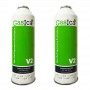MC 2 Botellas Gas Ecologico Gasica V2 255Gr Sustituto R22, R32, R407C, R410A Freeze Organico