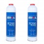 MC 2 Botellas Gas Refrigerante R290 370Gr Propano