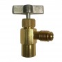MC 2 Botellas Gas Ecologico Refrigerante Freeze +22 400Gr + Valvula Organico Sustituto R22, R404, R407C