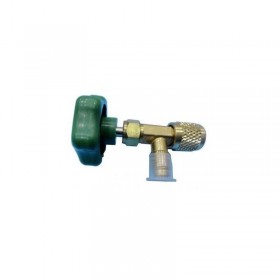 MC Valvula Servicio Envase Gas R600, R290 y R436V Isobutano 7/16 H x 1/4 M Sae