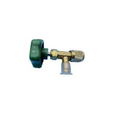 MC Valvula Servicio Envase Gas R600, R290 y R436V Isobutano 7/16 H x 1/4 M Sae