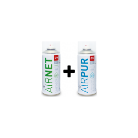 MC Airnet + Airpur Limpiador Eliminador Olores Sistemas Aire Acondicionado