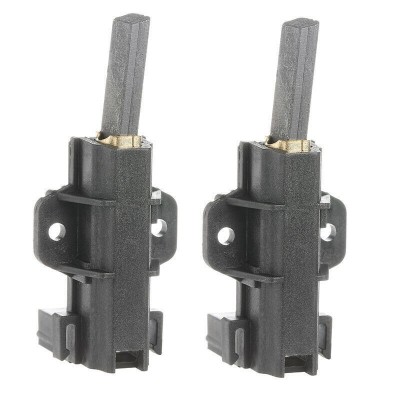 MC 2 Escobillas Motor Lavadora Candy  5 x12,5x32 mm Faston Pins 6,3mm Derecha
