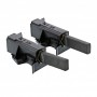 MC 2 Escobillas Motor Lavadora Zanussi Fagor 5x12,5x32mm 6,3-4,8-2,3mm Tipo R Tipo L