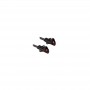 MC 2 Escobillas Lavadora Indesit Ariston 9x12,2mm Faston 6,3mm C00196545 Original