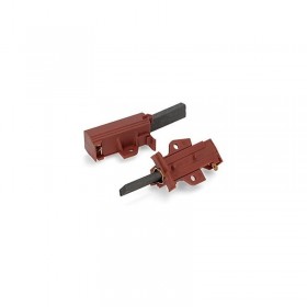 MC 2 Escobillas Motor Lavadora Fagor Zanussi Indesit Whirlpool 4,9x13mm Faston Izquierda 4.8mm Original