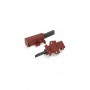 MC 2 Escobillas Motor Lavadora Fagor Zanussi Indesit Whirlpool 4,9x13mm Faston Izquierda 4.8mm Original