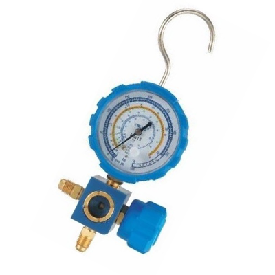 MC Manometro Analizador 1 Via Baja Visor 68mm Baja R410A R407C, R404A, R134A