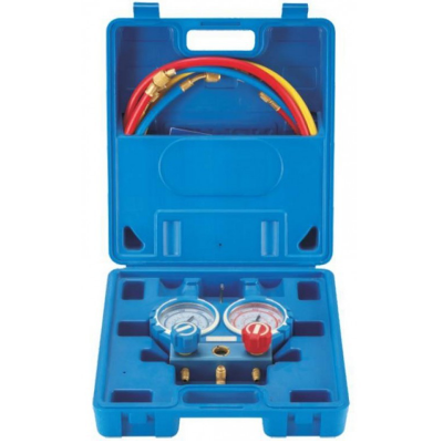MC Maleta Manometro Analizador 2 Vias Value 80mm R32 R410A R407C R134A