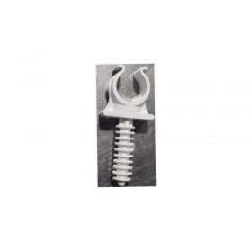 MC Brida Polyamida 20 mm Gris Sujeccion Tubo 50 Pcs
