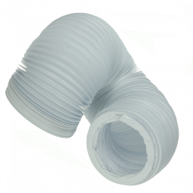 MC Tubo Evacuacion vapor Secadora 6000x125mm Blanco Flexible