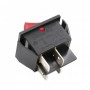 MC Interruptor Bipolar Luminoso Rojo 16A 30x22mm Standard