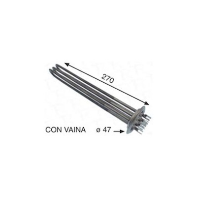 MC Resistencia Lavaplatos Dihr 3000w 380v