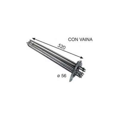 MC Resistencia Lavaplatos Comenda 14000w 380v