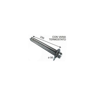 MC Resistencia Lavaplatos Comenda 8000w 380v