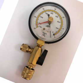 MC Vacuometro Analogico Valvula Bola Conexion Radial 1/8