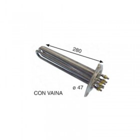 MC Resistencia Lavaplatos Comenda Con Vaina 6000w 380v