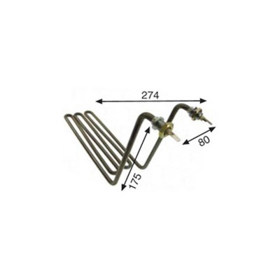 MC Resistencia Lavaplatos Zanussi Za-807 2000w 220v