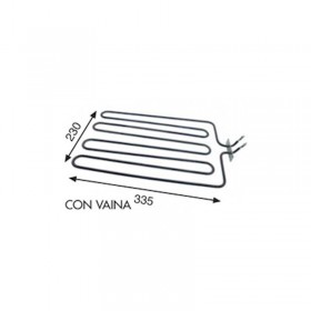 MC Resistencia Lavaplatos Zanussi Za-808 3000w 220v