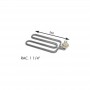 MC Resistencia Lavaplatos Rosca 1/4 2x750w 230v