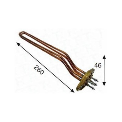 MC Resistencia Cafetera Faema 1 Grupo 1200w + 600w 230v
