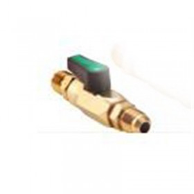 MC Conector Valvula Bola 1/4 M 1/4 M sae Gas Refrigerante