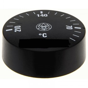 MC Mando Termostato Freidora 0-210C Negro