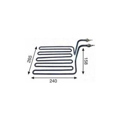 MC Resistencia Freidora Gayc 3000w 220v