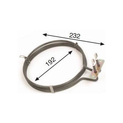 MC Resistencia Horno Industrial Zanussi Ta-H6090 Eurofred 2500w 230v