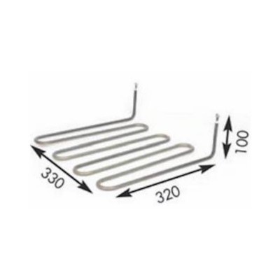 MC Resistencia Plancha 320x330 3000w 230v