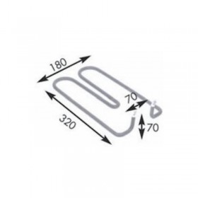 MC Resistencia Plancha Cromoplancha 1000w 230v
