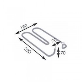 MC Resistencia Plancha Cromoplancha 1000w 380v