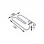 MC Resistencia Plancha Cromoplancha 1000w 380v