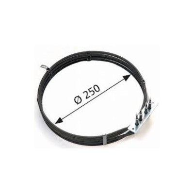 MC Resistencia Horno Industrial Diametro 250mm 2x2250w 230v