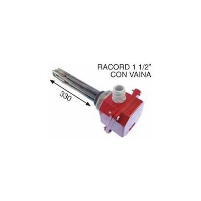 MC Resistencia Jakuzzi Con Termostato 6000w 1 1/2 220v 380v